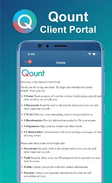 Play Qount-Client Portal  and enjoy Qount-Client Portal with UptoPlay