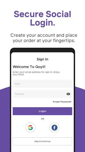 Play Qoyil Food Delivery App as an online game Qoyil Food Delivery App with UptoPlay
