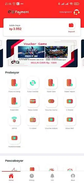 Play QQ-PAY : Agen Pulsa dan PPOB T as an online game QQ-PAY : Agen Pulsa dan PPOB T with UptoPlay