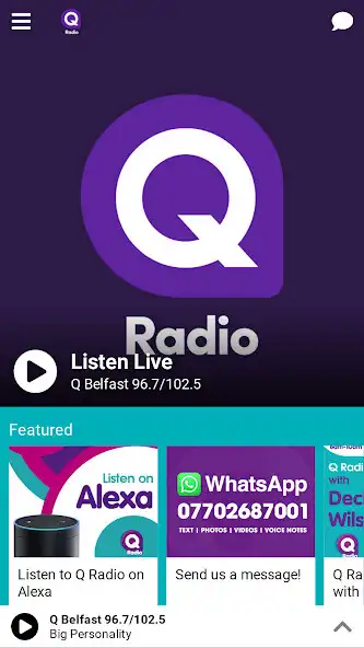 Play Q Radio - Northern Ireland  and enjoy Q Radio - Northern Ireland with UptoPlay