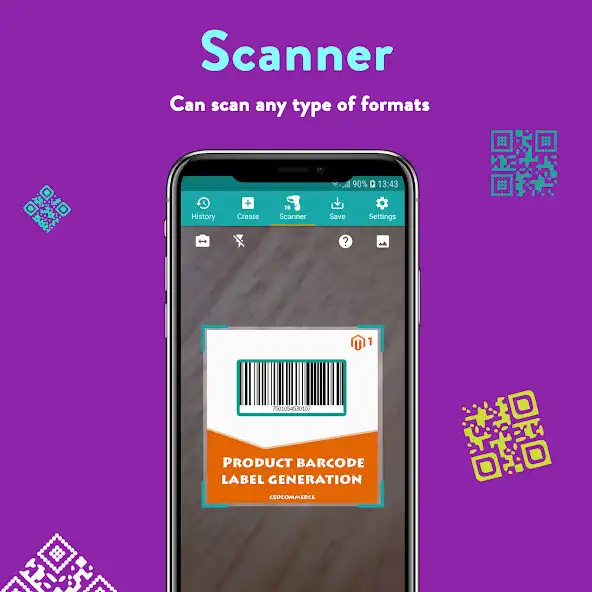 Play QR Code  Barcode: Scanner, Reader, Creator as an online game QR Code  Barcode: Scanner, Reader, Creator with UptoPlay