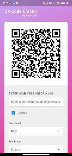 Play QR Code Creator