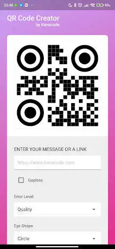 Play QR Code Creator