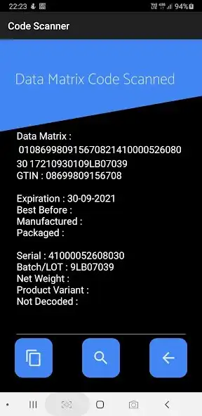 Play Qr Code Data Matrix Barcode Scanner as an online game Qr Code Data Matrix Barcode Scanner with UptoPlay