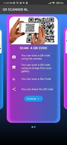 Play QR Code Scanner NL as an online game QR Code Scanner NL with UptoPlay