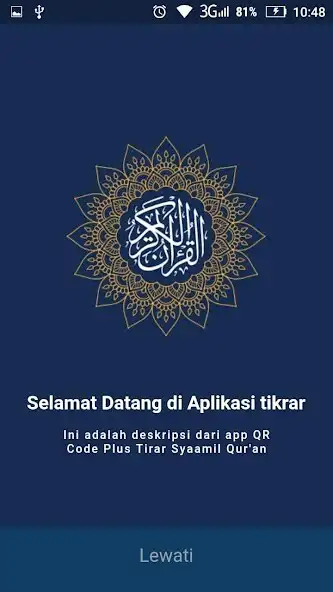 Play QRC Reader Syaamil Quran as an online game QRC Reader Syaamil Quran with UptoPlay