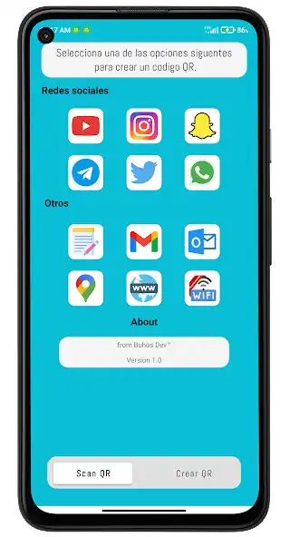 Play Qr Creator - Crea códigos Qr as an online game Qr Creator - Crea códigos Qr with UptoPlay