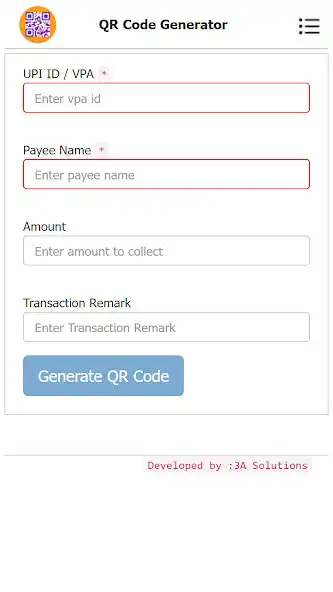 Play QRPay - UPI QrCode Generator as an online game QRPay - UPI QrCode Generator with UptoPlay