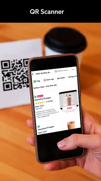 Play QR Restaurant Menu Scanner as an online game QR Restaurant Menu Scanner with UptoPlay