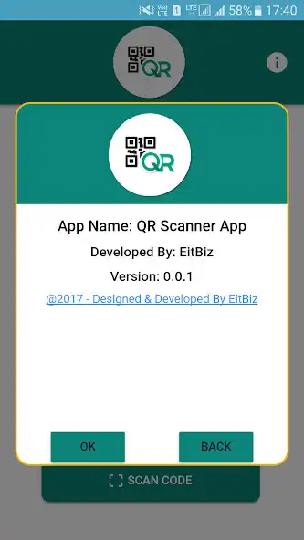 Play QR Scanner App as an online game QR Scanner App with UptoPlay