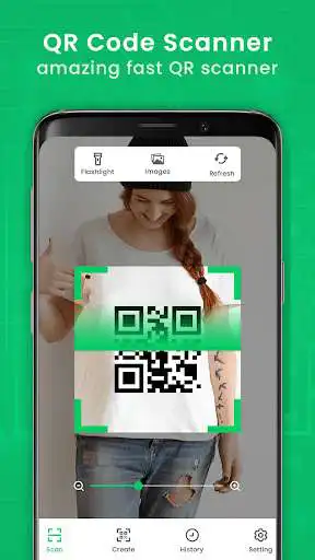 Play QR Scanner  Barcode Generator as an online game QR Scanner  Barcode Generator with UptoPlay