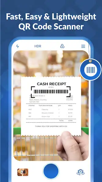 Play QR scanner - Fast, Safe, Easy  and enjoy QR scanner - Fast, Safe, Easy with UptoPlay