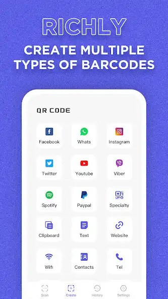 Play QRScanner - Super QR Code Tool as an online game QRScanner - Super QR Code Tool with UptoPlay