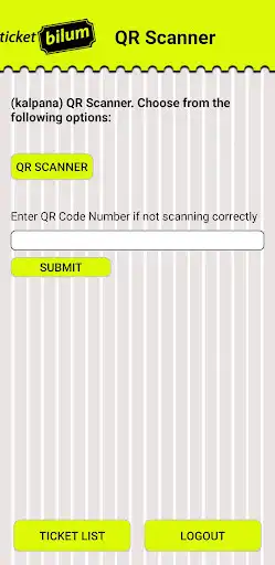 Play QR Scanner Ticket Bilum as an online game QR Scanner Ticket Bilum with UptoPlay
