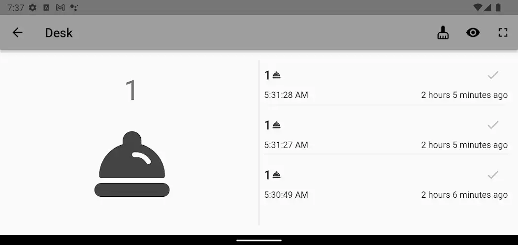 Play QR Service Bell  and enjoy QR Service Bell with UptoPlay