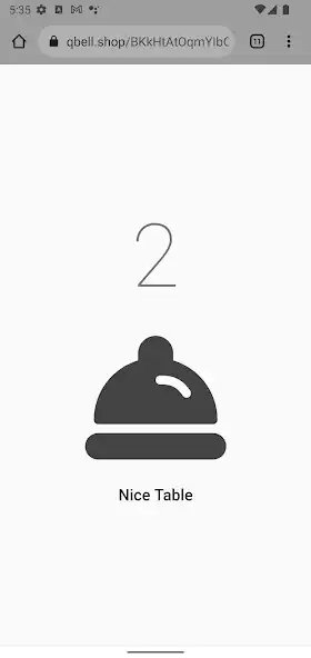 Play QR Service Bell as an online game QR Service Bell with UptoPlay