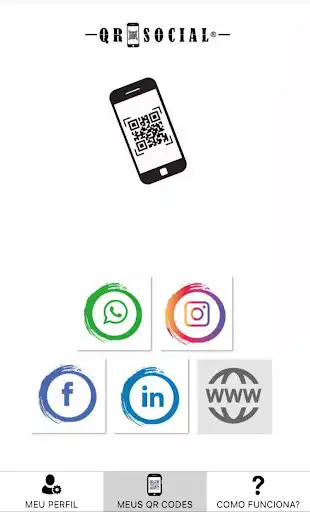 Play QRSocial as an online game QRSocial with UptoPlay