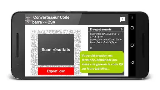 Play QR to CSV as an online game QR to CSV with UptoPlay