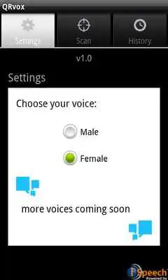 Play QRvox Play QRvox