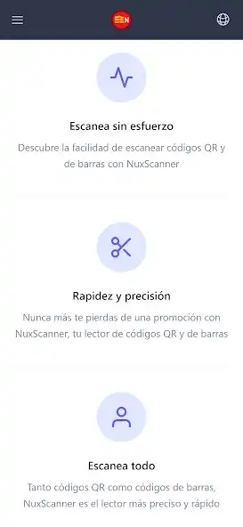 Play QR y Código de barras. NuxScan as an online game QR y Código de barras. NuxScan with UptoPlay