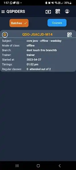 Play QSpiders - Student app as an online game QSpiders - Student app with UptoPlay