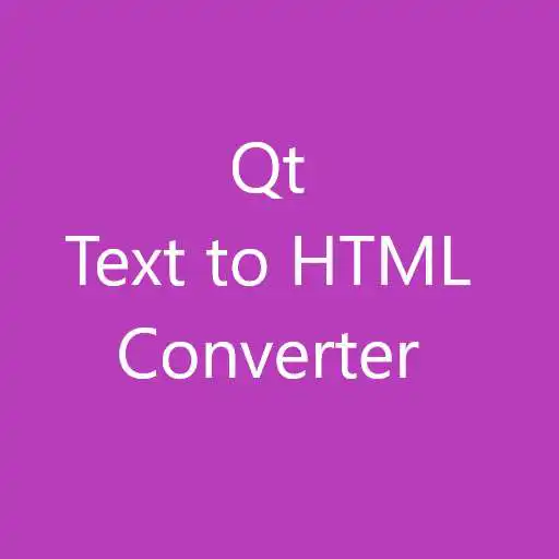 Free play online Qt Text to HTML Converter APK