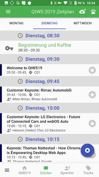 Play Qt World Summit 2019 Conference App as an online game Qt World Summit 2019 Conference App with UptoPlay