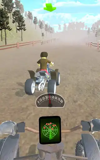 Play Quad Bike:Forest as an online game Quad Bike:Forest with UptoPlay