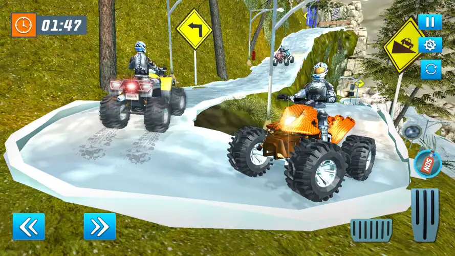 Play Quad Bike Racing : ATV Games as an online game Quad Bike Racing : ATV Games with UptoPlay