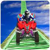 Free play online Quad Bike Superhero: Impossible Sky Tracks Rider APK
