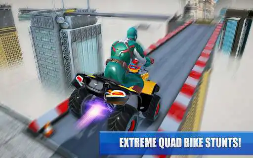 Play Quads Bike Racing- Bike Stunts  and enjoy Quads Bike Racing- Bike Stunts with UptoPlay