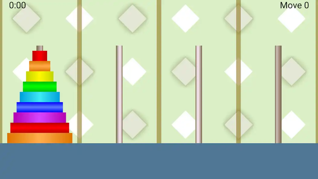 Play Quad Tower of Hanoi  and enjoy Quad Tower of Hanoi with UptoPlay