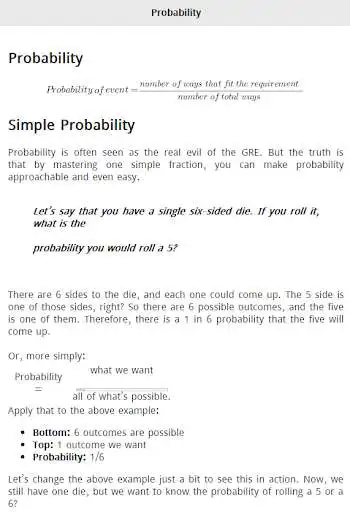 Play Quantitative Preparation for GRE as an online game Quantitative Preparation for GRE with UptoPlay