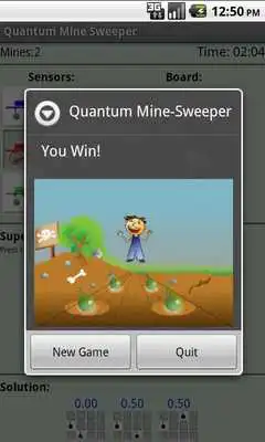 Play Quantum Minesweeper