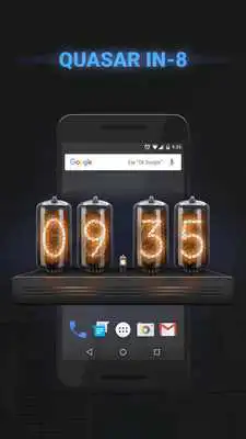 Play Quasar IN-8: Nixie tube clock