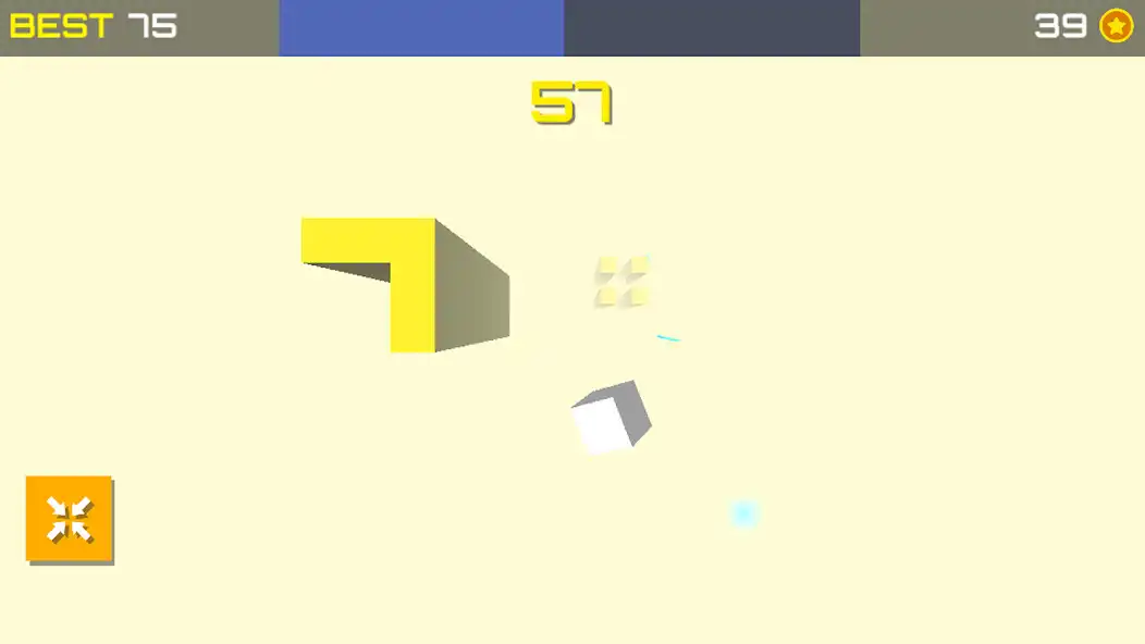 Play Qube Dodge as an online game Qube Dodge with UptoPlay