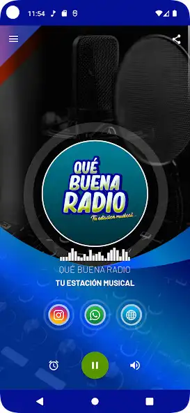 Play Qué Buena Radio as an online game Qué Buena Radio with UptoPlay