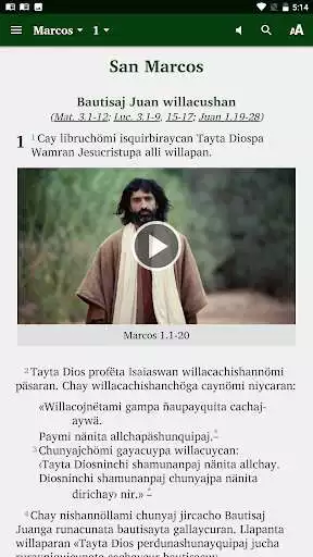 Play Quechua Huallaga Bible  and enjoy Quechua Huallaga Bible with UptoPlay