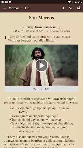 Play Quechua Huallaga Bible as an online game Quechua Huallaga Bible with UptoPlay