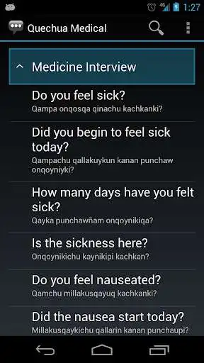 Play Quechua Medical Phrases as an online game Quechua Medical Phrases with UptoPlay