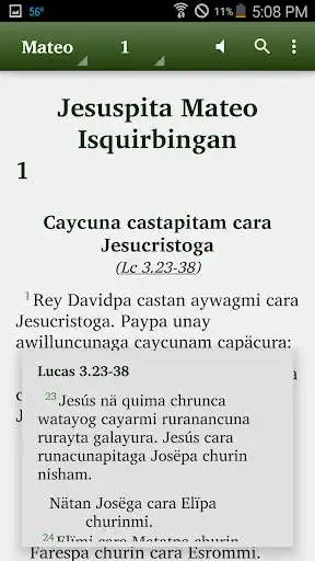 Play Quechua North Junin - Bible as an online game Quechua North Junin - Bible with UptoPlay
