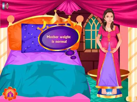 Play Queen birth baby