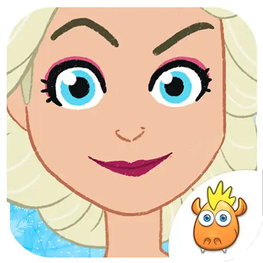 Free play online Queen dress up in frozen land APK