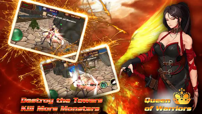 Play Queen of Warriors: Heroes RPG