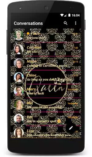 Play APK Queen Theme (chomp) and enjoy Queen Theme (chomp) with UptoPlay com.p1.chompsms.themes.queen Play APK Queen Theme (chomp) and enjoy Queen Theme (chomp) with UptoPlay com.p1.chompsms.themes.queen