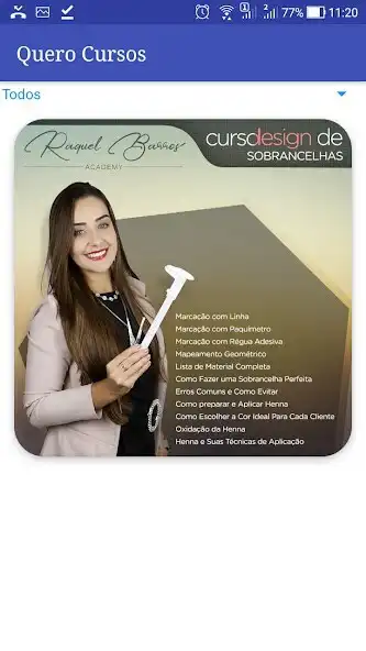 Play Quero Cursos as an online game Quero Cursos with UptoPlay