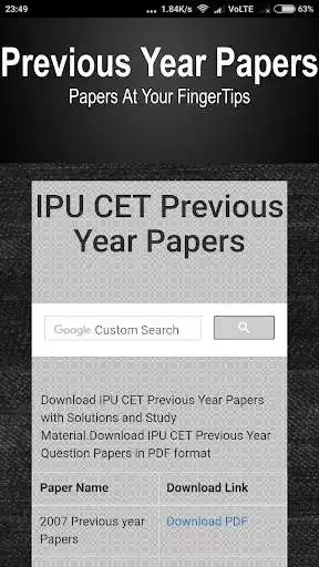 Play Question Papers for IPUCET and enjoy Question Papers for IPUCET with UptoPlay Play Question Papers for IPUCET and enjoy Question Papers for IPUCET with UptoPlay