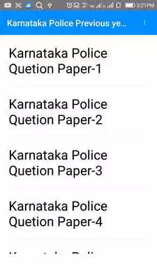 Play Question Papers for Karnataka Police Constable