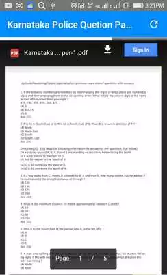 Play Question Papers for Karnataka Police Constable