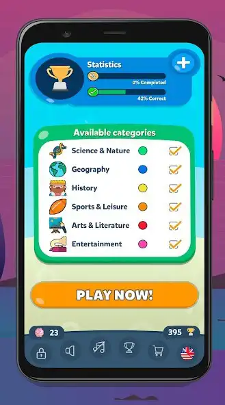 Play Questions Trivia Quiz! as an online game Questions Trivia Quiz! with UptoPlay